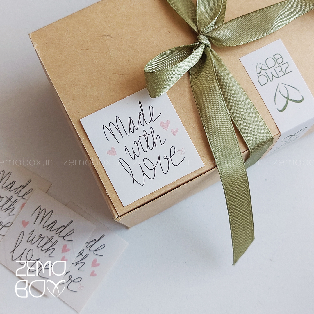 برچسب ساخته شده با عشق کد ۰۷۰