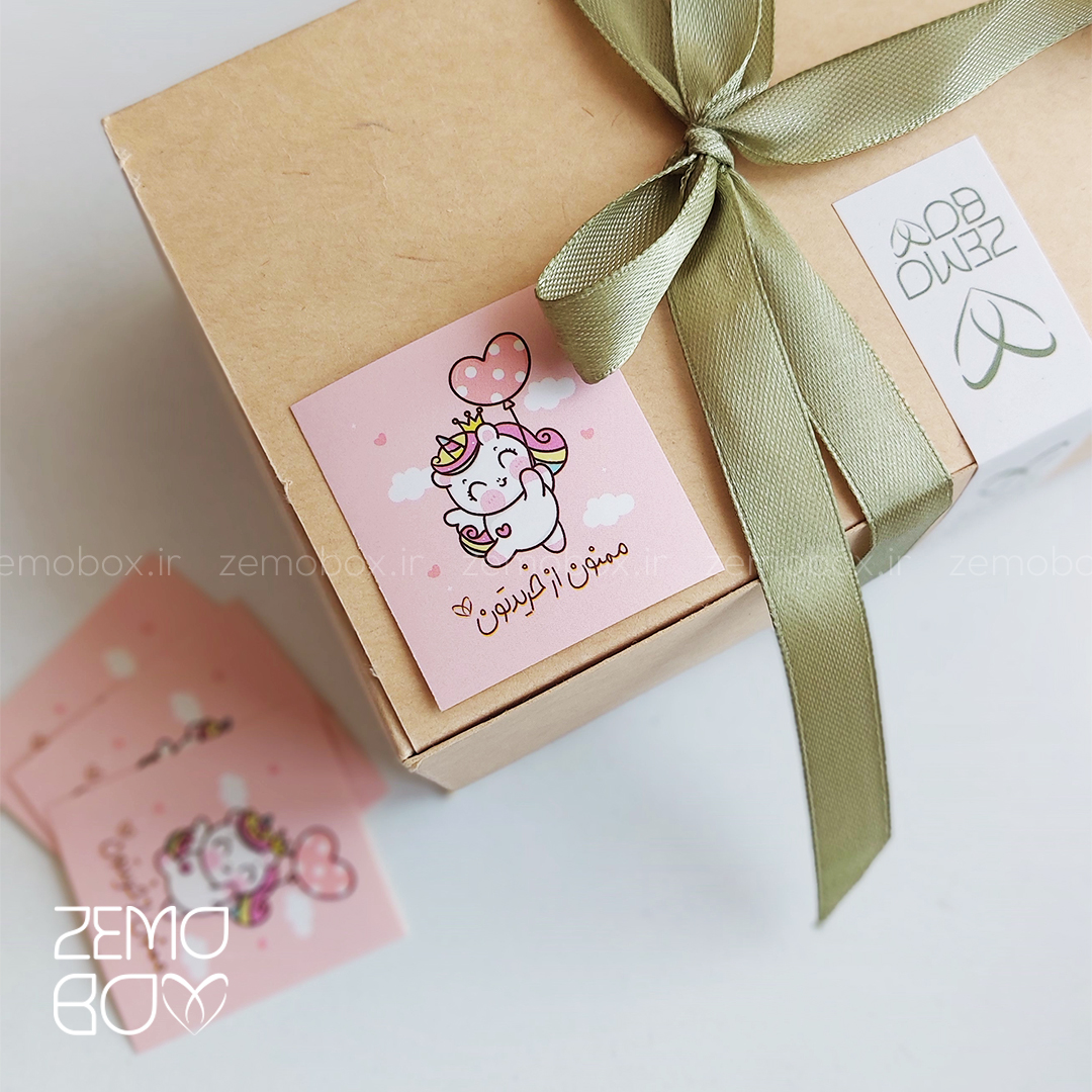 برچسب یونیکورن ممنون از خریدتون کد ۰۷۱