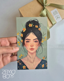 تگ اکسسوری دورو با جای نوشتن آیدی اینستاگرام (کارت گردنبند و گوشواره ، دستبند و انگشتر) کد ۴۰۱۳